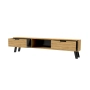 Szafka RTV-21 Drewno Lite Dąb Loft Lakier Rozmiary od 100 cm do 200 cm PREMIUM